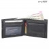 Combo- Men's Leather Wallet-Belt- Black